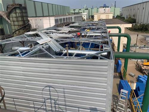 特菱冷卻塔填料更換步驟(特菱熱工冷卻塔)