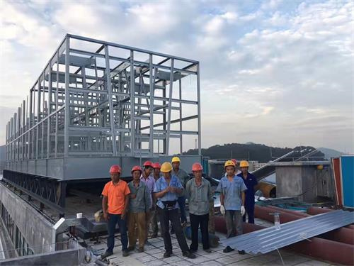 淺析工業冷卻塔冷卻能力不足怎么辦?(不用電冷卻塔的